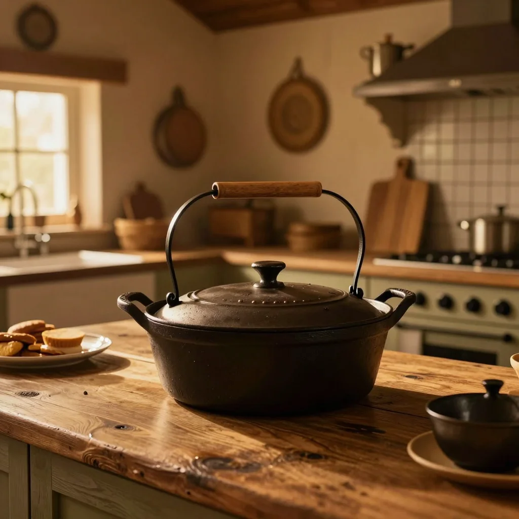 Nintendo Switch OLED posée sur table avec manettes détachées et câble HDMI sous lumière naturelle - illustration 3