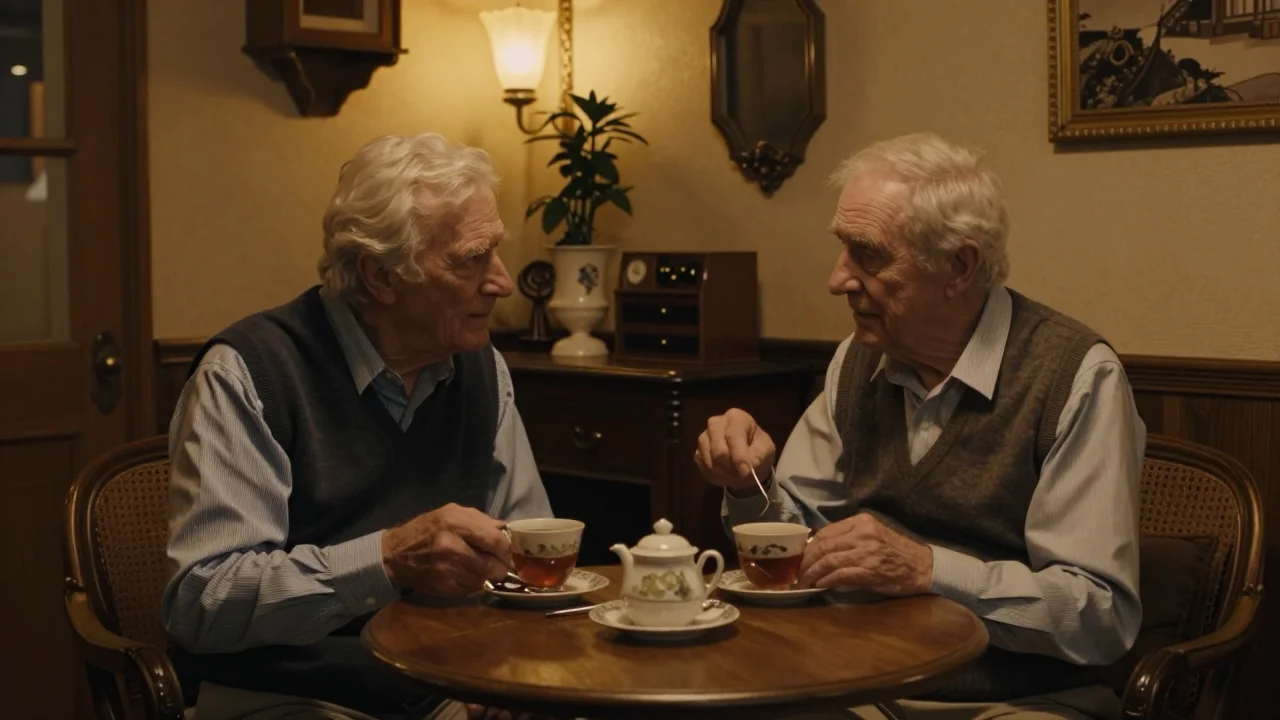 Inspection manuelle d'une table à repasser pliante professionnelle en atelier - illustration 2