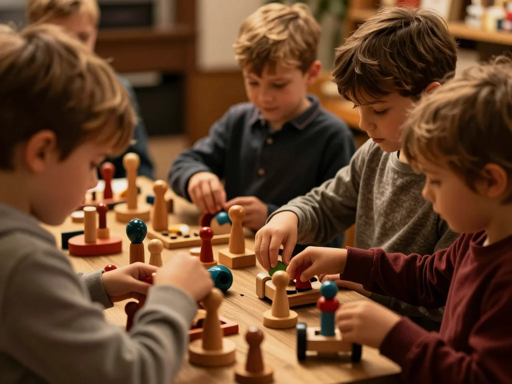 Masque de plongée posé sur une table avec tube de silicone et papier abrasif, préparation technique visible - illustration 1