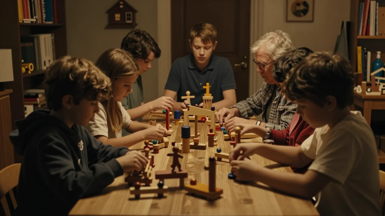 Masque de plongée posé sur une table avec tube de silicone et papier abrasif, préparation technique visible - illustration 2