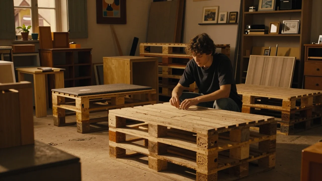 Manettes de réalité virtuelle posées sur une table avec smartphone affichant les témoins infrarouges - illustration 2