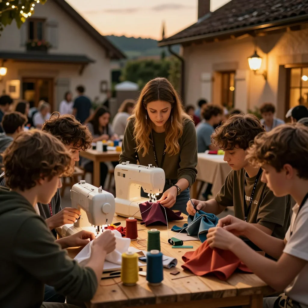 Main tenant un harmonica chromatique avec le soufflet légèrement comprimé pour tester l'étanchéité - illustration 3