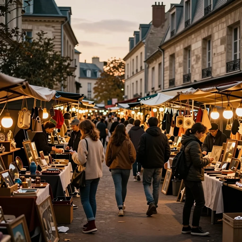 Casque moto d'occasion inspecté sous lumière rasée sur table de travail - illustration 3
