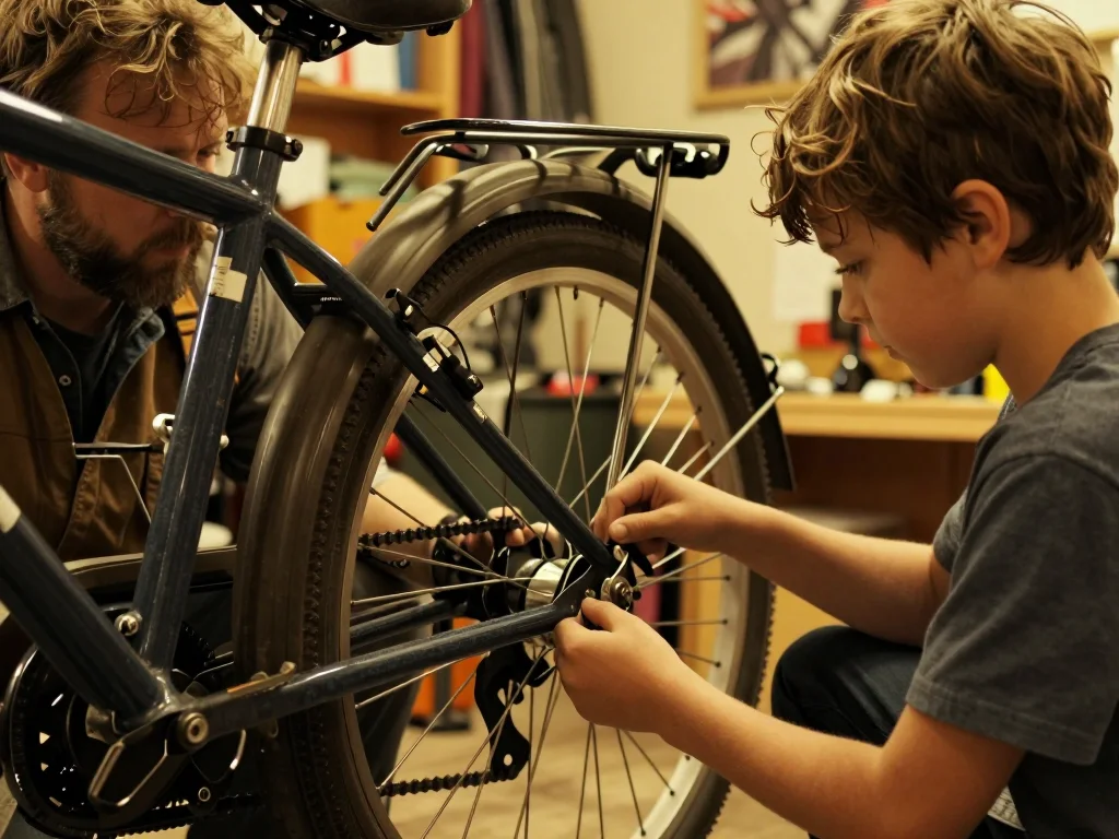 Manette gamer sur table avec test de calibration et accessoires rangés - illustration 1