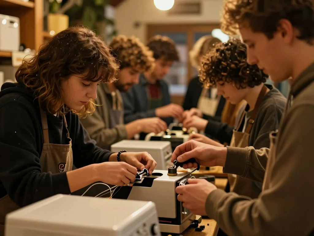 Table en marbre blanc inspectée à la lampe torche avec sangles de transport prêtes sur un plateau rigide - illustration 1