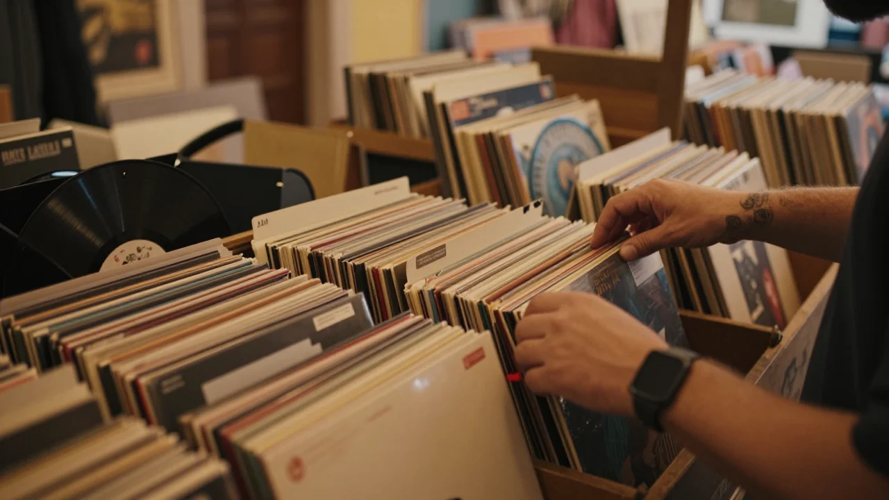 Masque de plongée d'occasion posé sur une surface blanche avec un chiffon microfibre et des outils de nettoyage - illustration 2