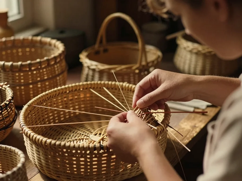 Tablette graphique professionnelle avec stylet posé sur un bureau en bois clair, lumière naturelle latérale - illustration 1