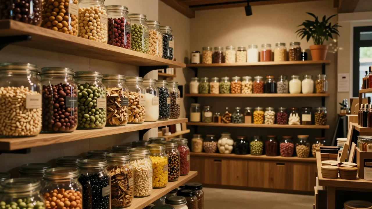 Vidéoprojecteur DLP posé sur une table avec ses filtres nettoyés et un kit d'entretien à côté - illustration 2