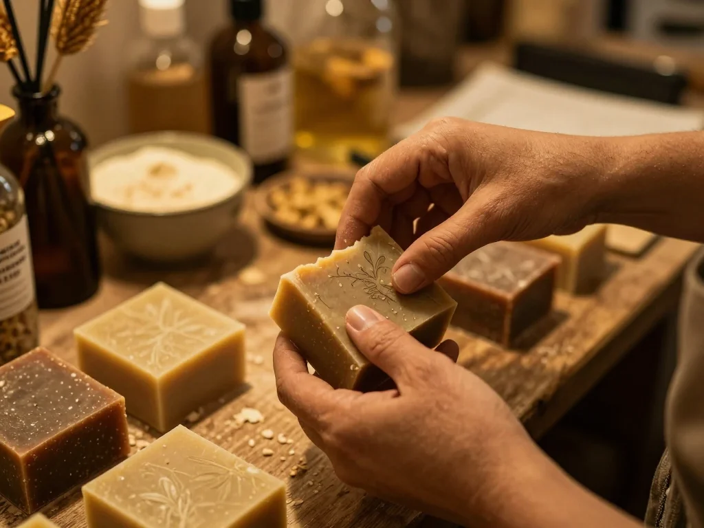Machine à écrire mécanique posée sur table en bois avec ruban d'encre visible et chariot détaillé - illustration 1