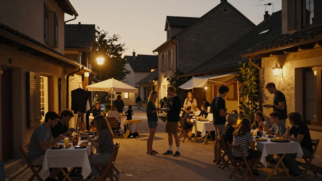 Casque audio vintage posé sur table avec coussinets en mousse et câble jack visibles - illustration 2