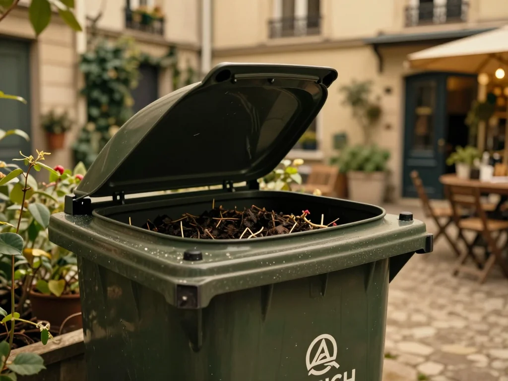 Poussette pliante occasion posée sur sol clair avec freins vérifiés et articulations documentées - illustration 1