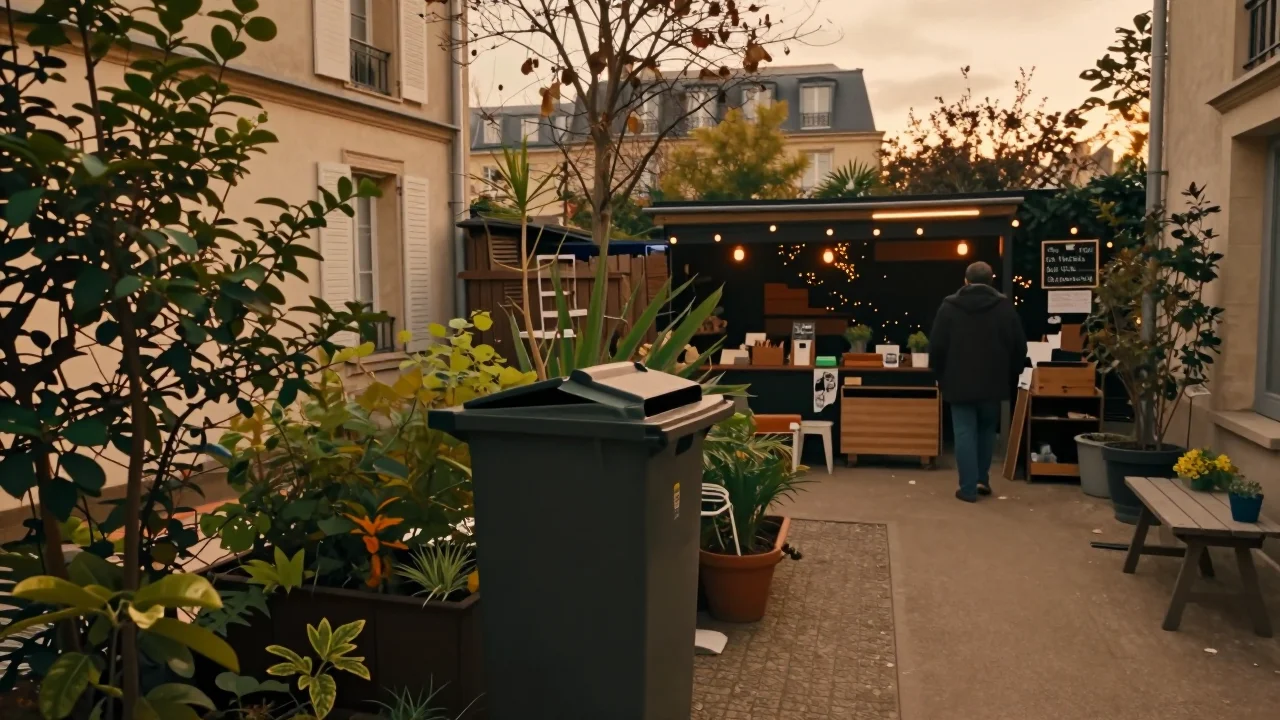 Poussette pliante occasion posée sur sol clair avec freins vérifiés et articulations documentées - illustration 2