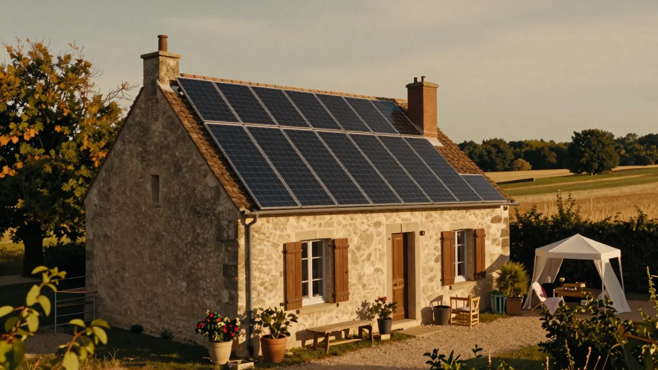 Machine à coudre vintage posée sur une table de travail avec un échantillon de couture sur tissu coton et un tableau de réglages manuscrit - illustration 2