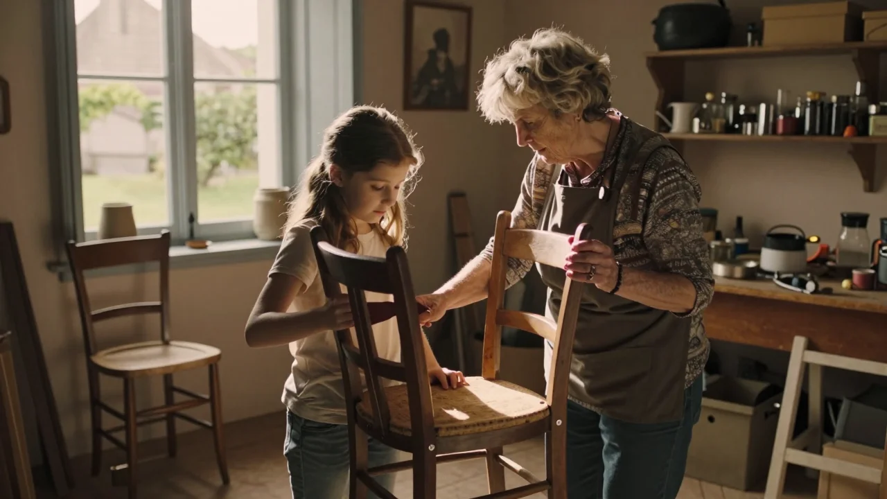 Première édition ouverte montrant le colophon et la chemise intacte sur une table de travail - illustration 2
