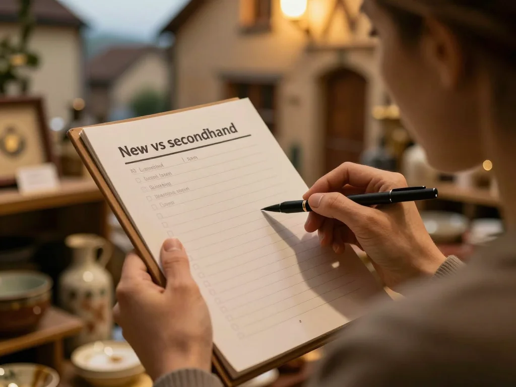 Collection de tubes et pots de peinture d'occasion posés sur une table blanche avec un test de texture sur papier blanc - illustration 1