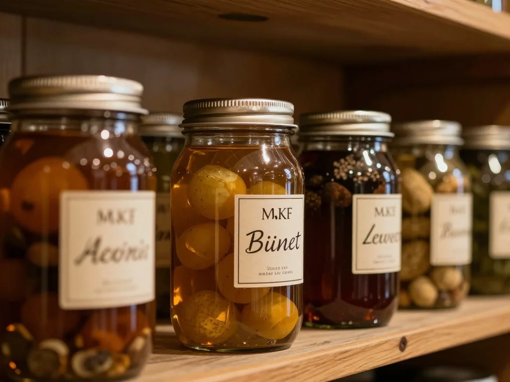 Poêle en fonte restaurée posée sur un carrelage clair avec règle graduée et gouttes d'huile de colza - illustration 1