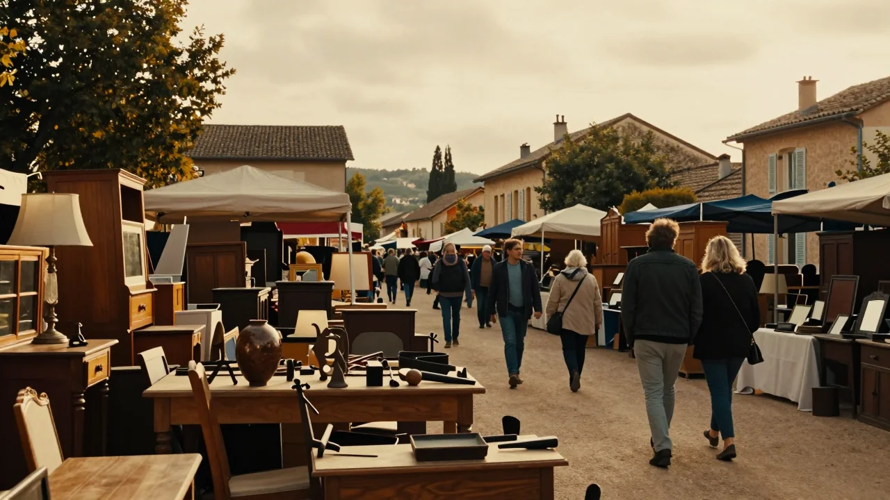 Poignée en laiton poli sur un meuble en chêne avec coulisse en bois inspectée - illustration 2