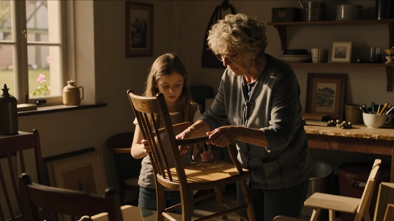 Bijou ancien posé sur balance de précision avec poinçons visibles et outils d'analyse - illustration 2