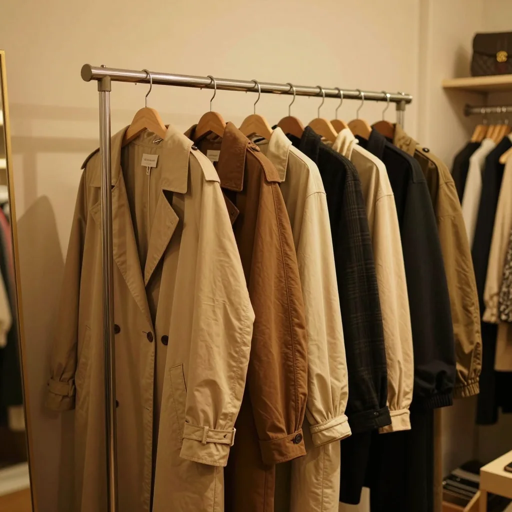 Raquette de tennis d'occasion posée sur un établi en bois avec un manomètre de cordage et une lampe torche à côté - illustration 3