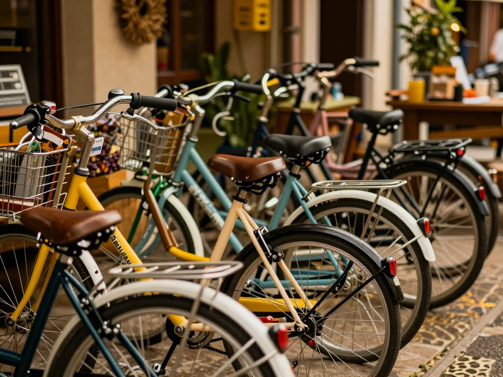 Lampe à pétrole en bronze avec embout démonté et mèche posée sur un fond gris clair - illustration 1