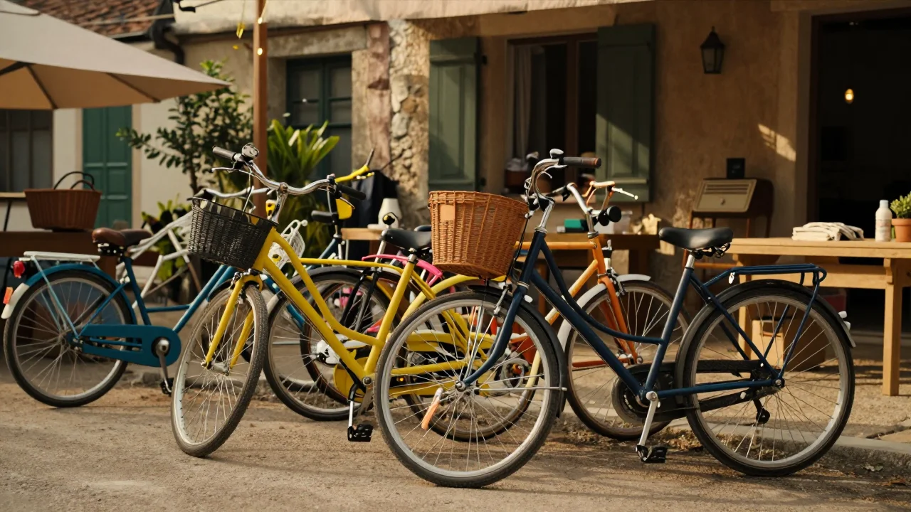 Lampe à pétrole en bronze avec embout démonté et mèche posée sur un fond gris clair - illustration 2