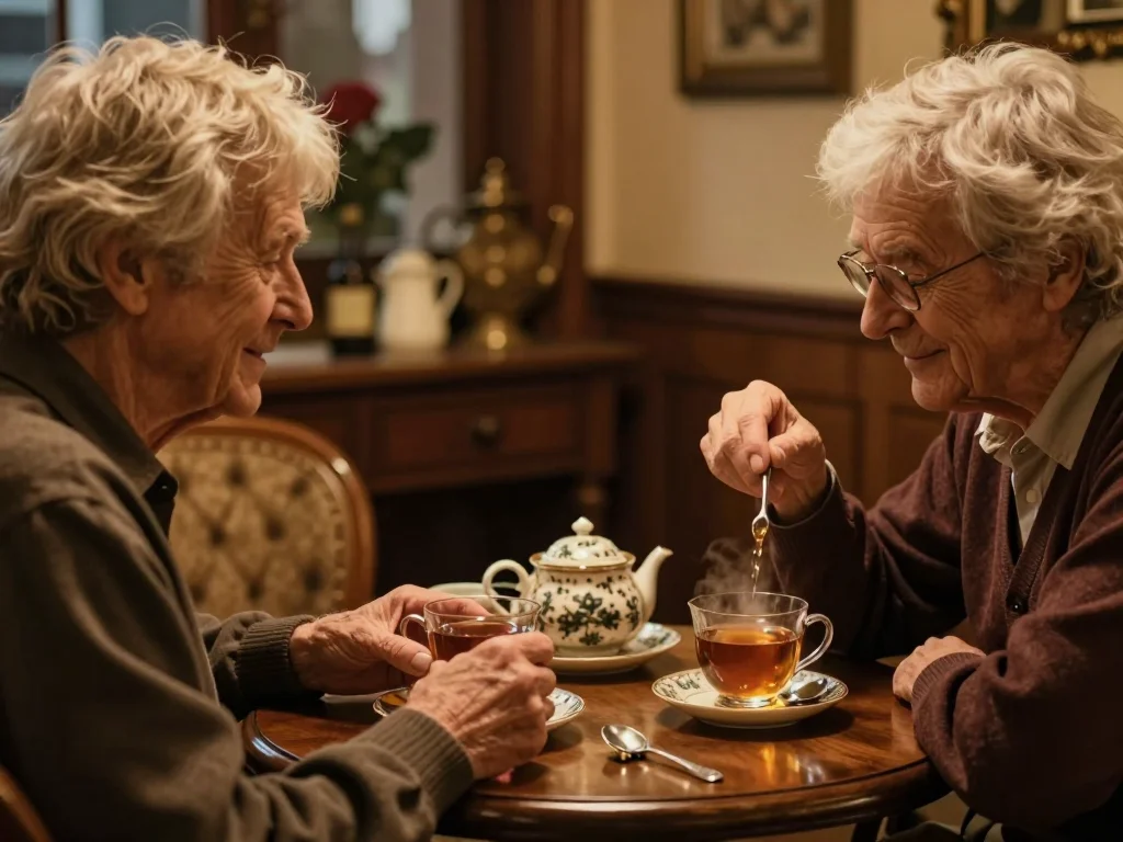 Chaise haute d'occasion posée sur un sol clair, loquets latéraux visibles et étiquette technique lisible pour inspection - illustration 1