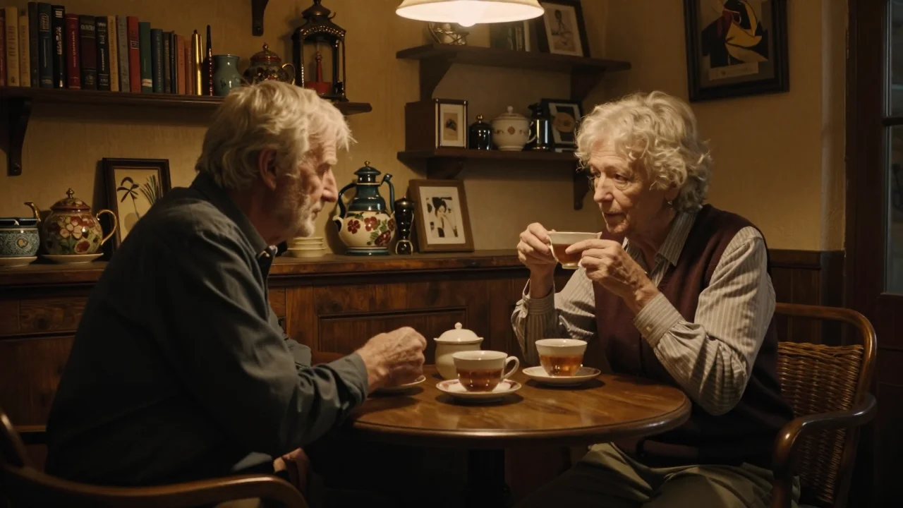 Chaise haute d'occasion posée sur un sol clair, loquets latéraux visibles et étiquette technique lisible pour inspection - illustration 2