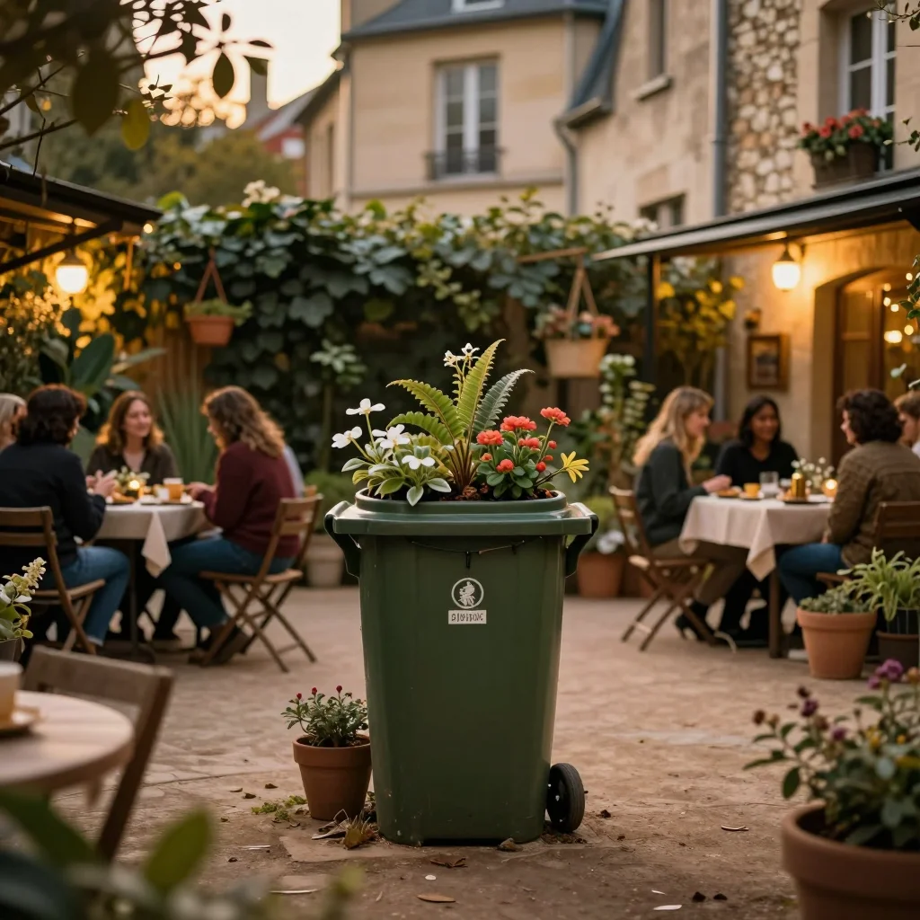 Cadre photo en chêne d'occasion posé sur une table claire, préparation des arêtes et contrôle de la vitre avant vente - illustration 3