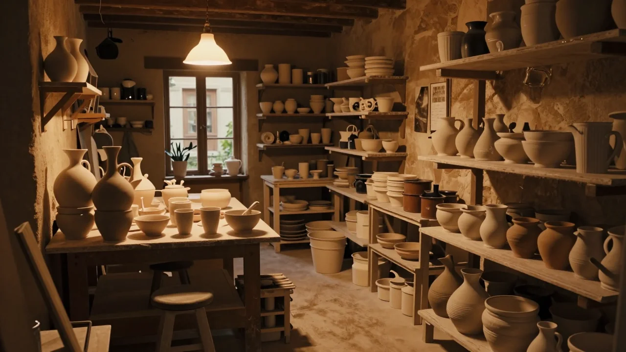 Casque audio vintage posé sur une surface blanche avec éclairage naturel latéral révélant les détails et l'état des coussinets - illustration 2