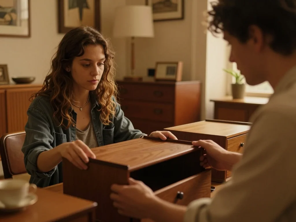 Panels LED fragmentés alignés sur une table de travail avec étiquettes de test et emballage antichoc - illustration 1