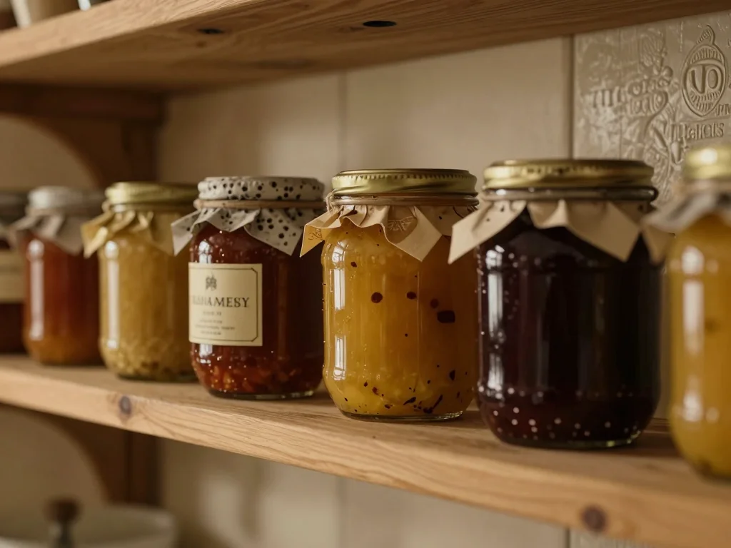 Flacon de parfum vintage en verre taillé posé sur une surface neutre avec lumière latérale révélant les facettes et un spray test - illustration 1