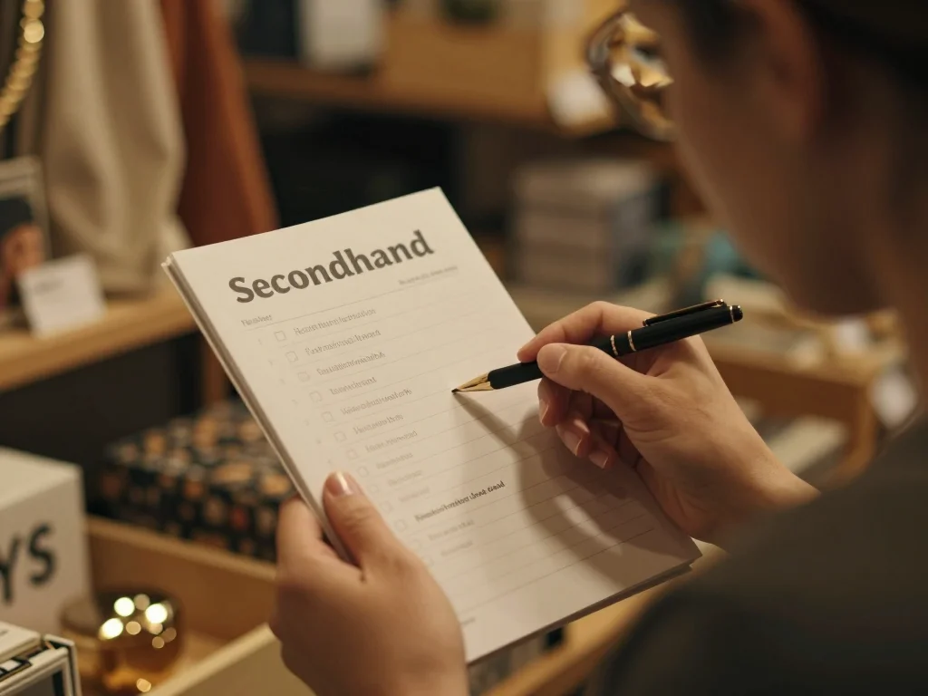 Tracteur miniature en métal émaillé des années soixante posé sur un fond neutre avec une pièce de monnaie pour l'échelle - illustration 1