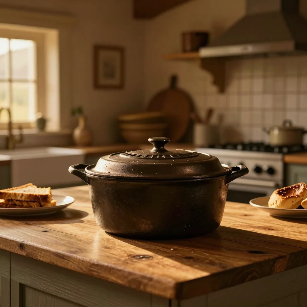 Métronome pendule en bois avec balancier visible sur fond uni - illustration 3