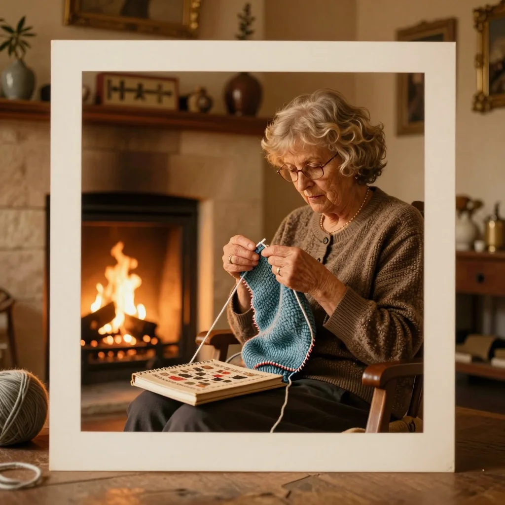 Cadre de vélo en acier vintage posé sur une table de travail avec des outils d'inspection et une loupe - illustration 3