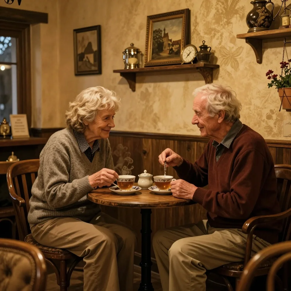 Album ouvert de gravures du XIXe siècle posé sur une table, lumière naturelle révélant les marges et les coins en bon état - illustration 3