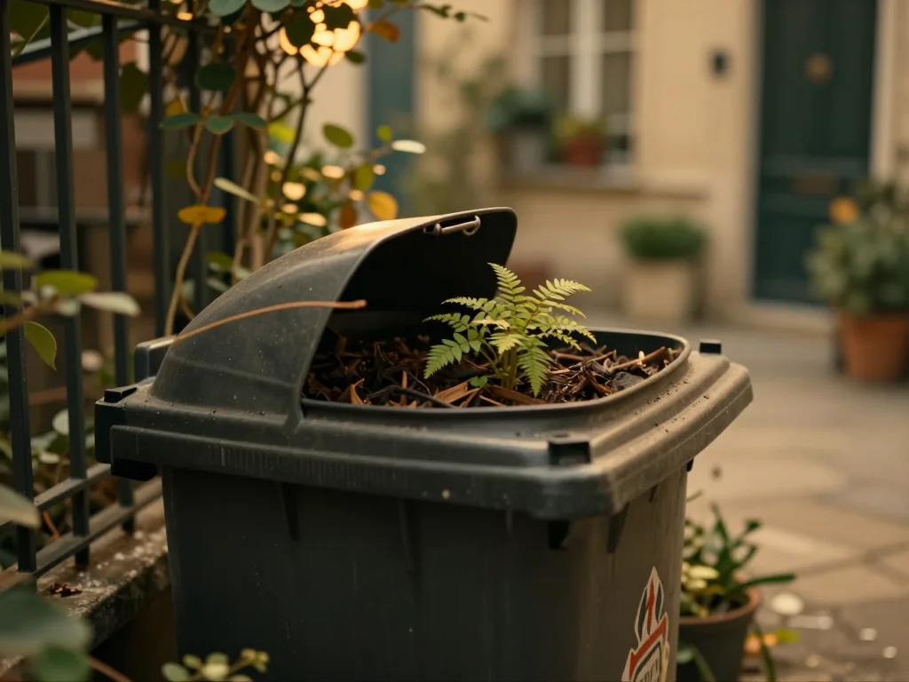 Poêle en acier posée sur un plan de travail avec une pièce de deux euros pour comparer l'épaisseur du fond - illustration 1