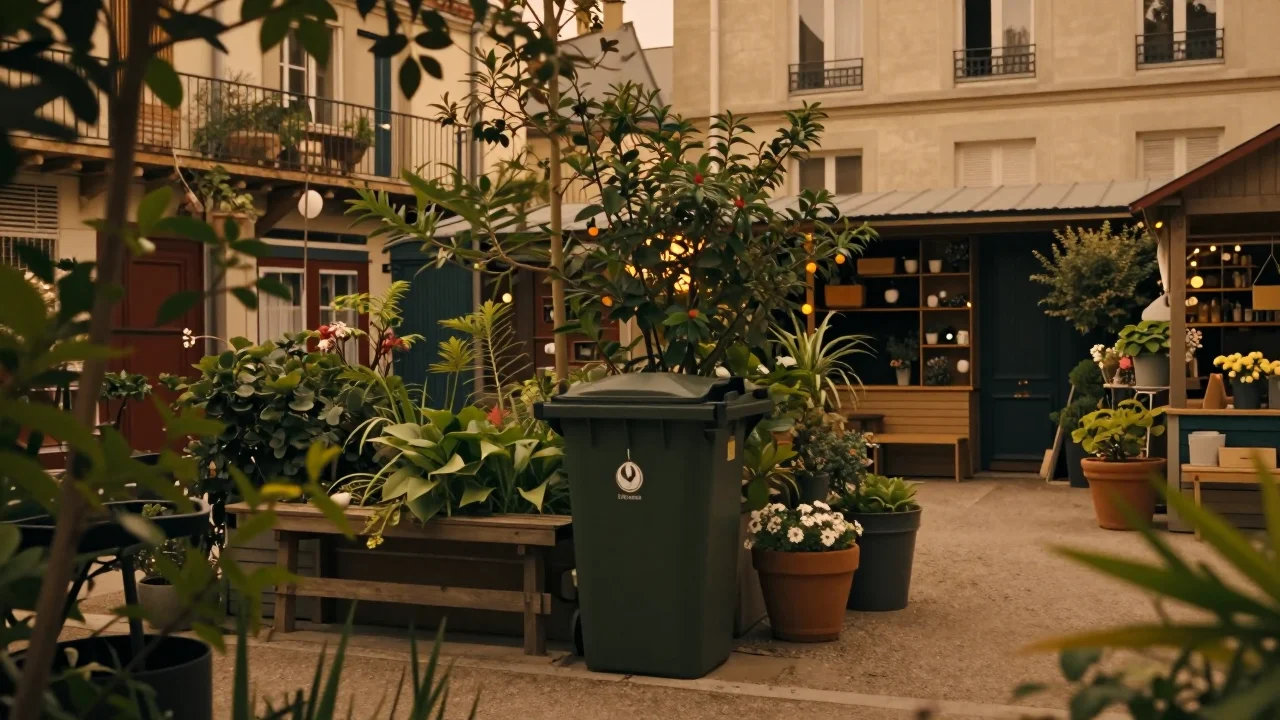 Poêle en acier posée sur un plan de travail avec une pièce de deux euros pour comparer l'épaisseur du fond - illustration 2