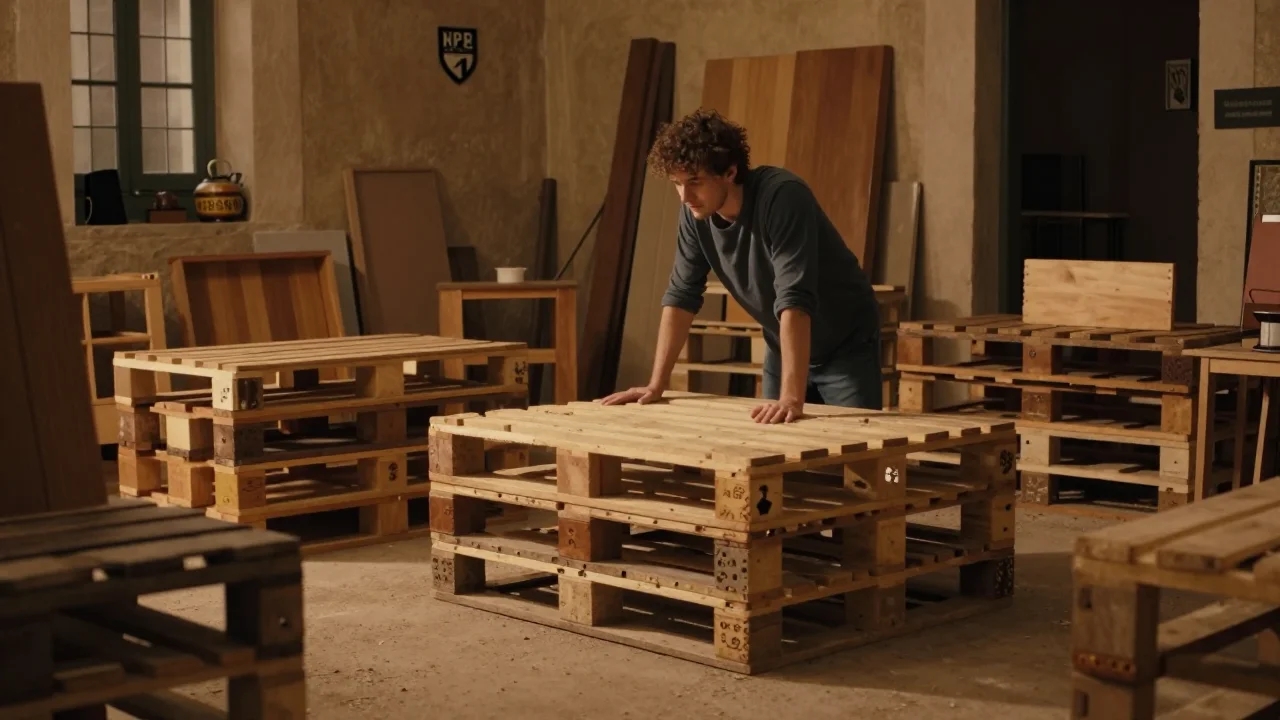 Personne vérifiant l'autonomie et les plaquettes de frein d'une trottinette électrique sur un trottoir ensoleillé - illustration 2