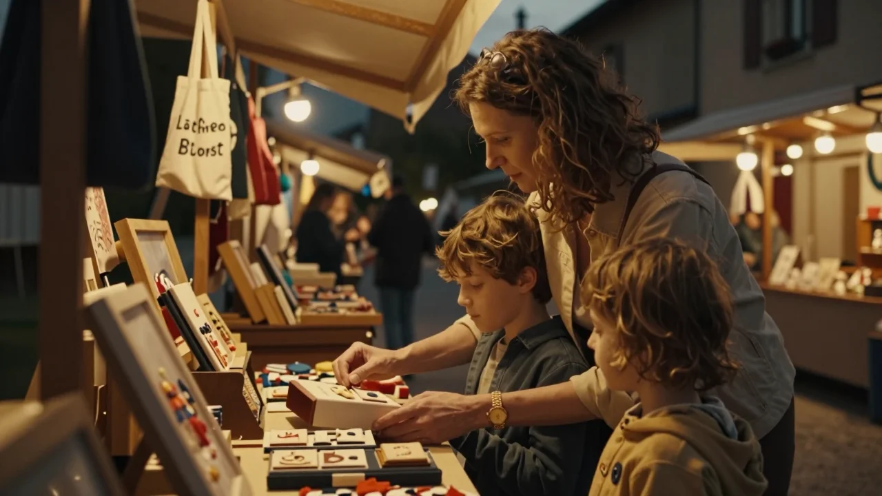 Perceuse sans fil posée sur une table de travail avec pied à coulisse et application smartphone affichant les cycles batterie - illustration 2