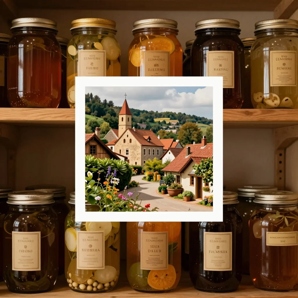 Tente de camping dépliée sur un sol herbeux avec piquets inspectés et kit de réparation visible à côté - illustration 3