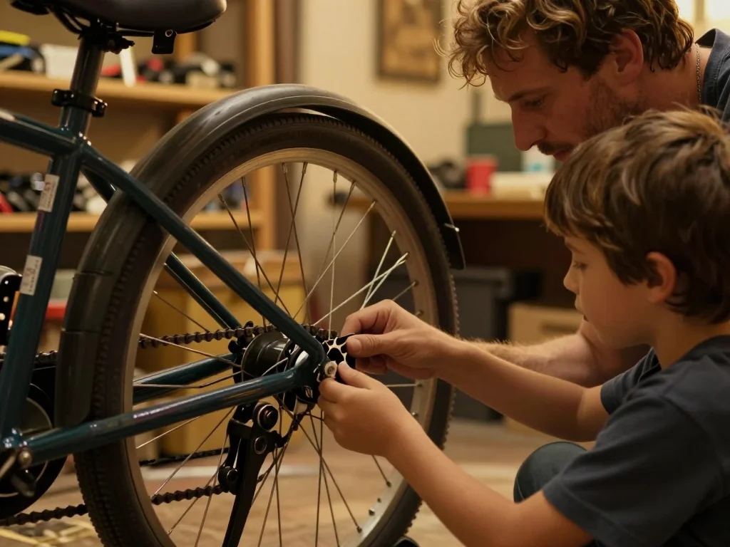Clavier mécanique mécanique ouvert sur table en bois, switches visibles et emballage stratifié à côté - illustration 1