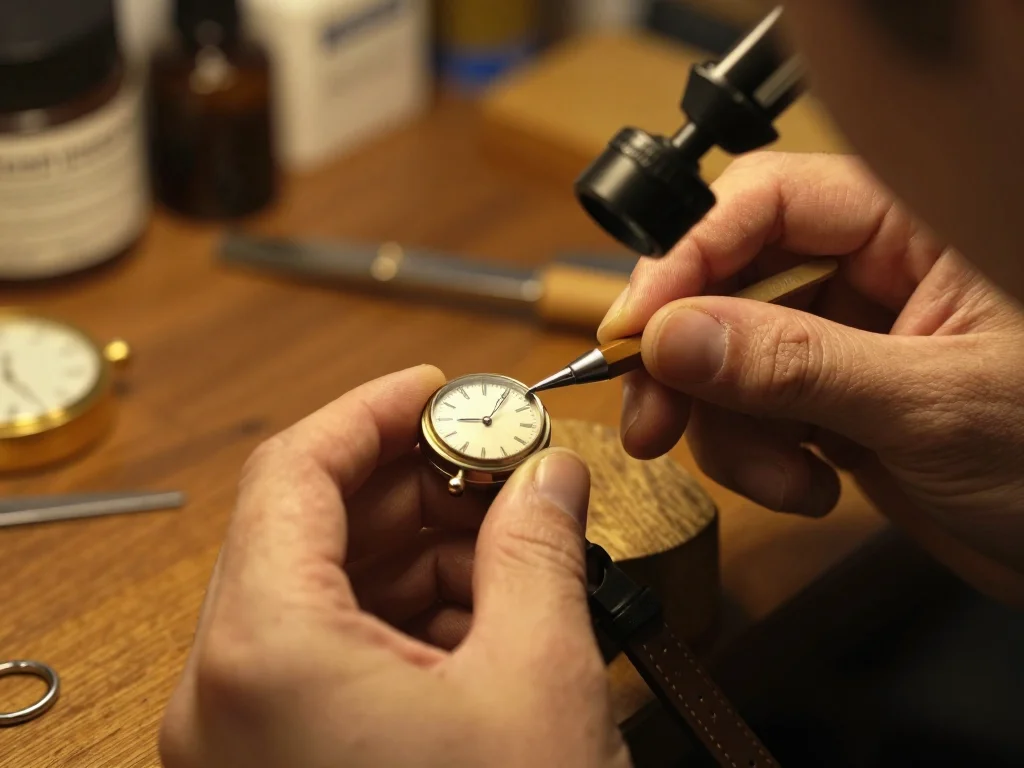 Paire de jumelles Nikon Aculon posées sur une table en bois avec lumière naturelle, montrant l'état des verres et du mécanisme central - illustration 1