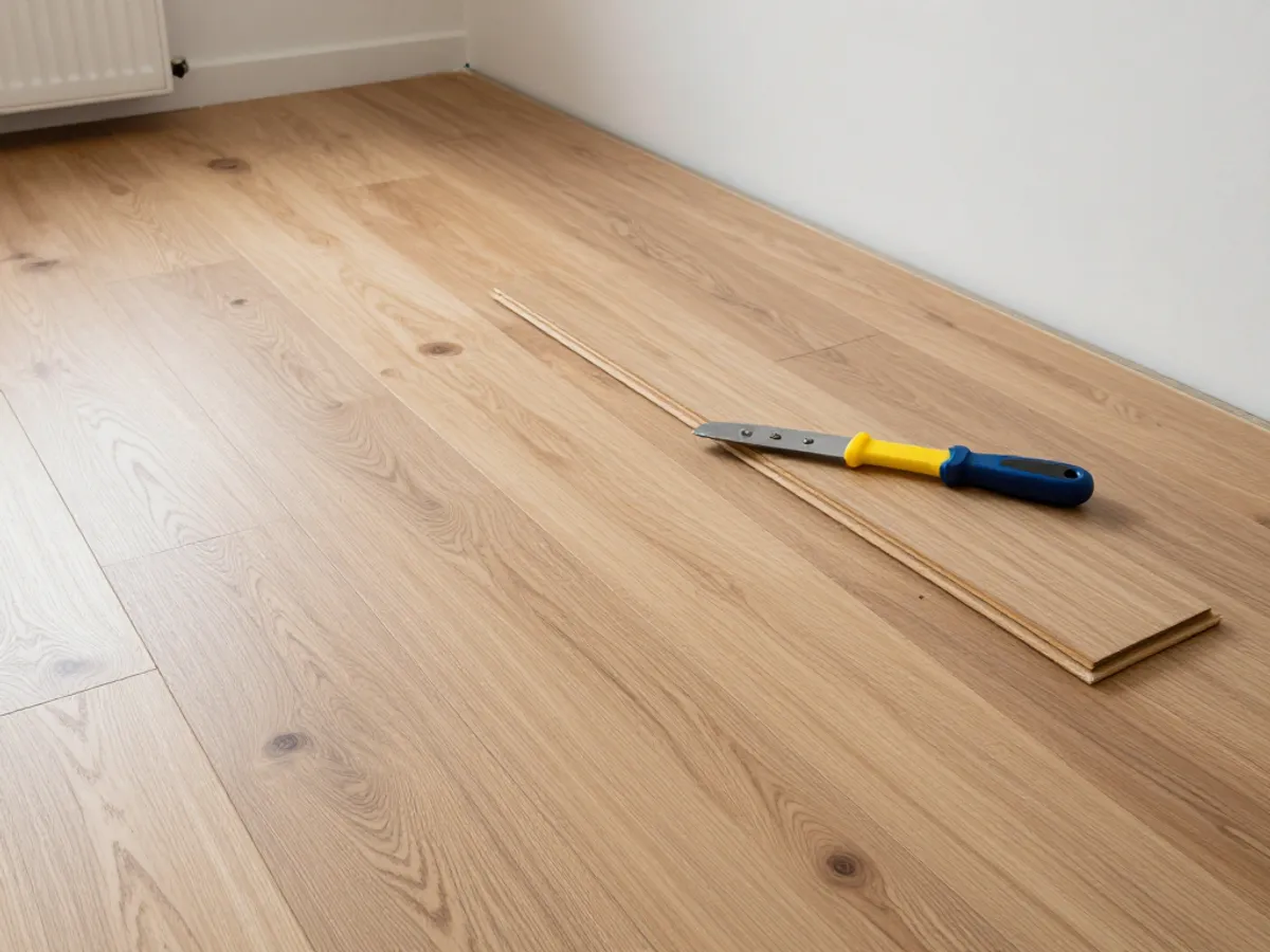 Installation parquet flottant 40m²