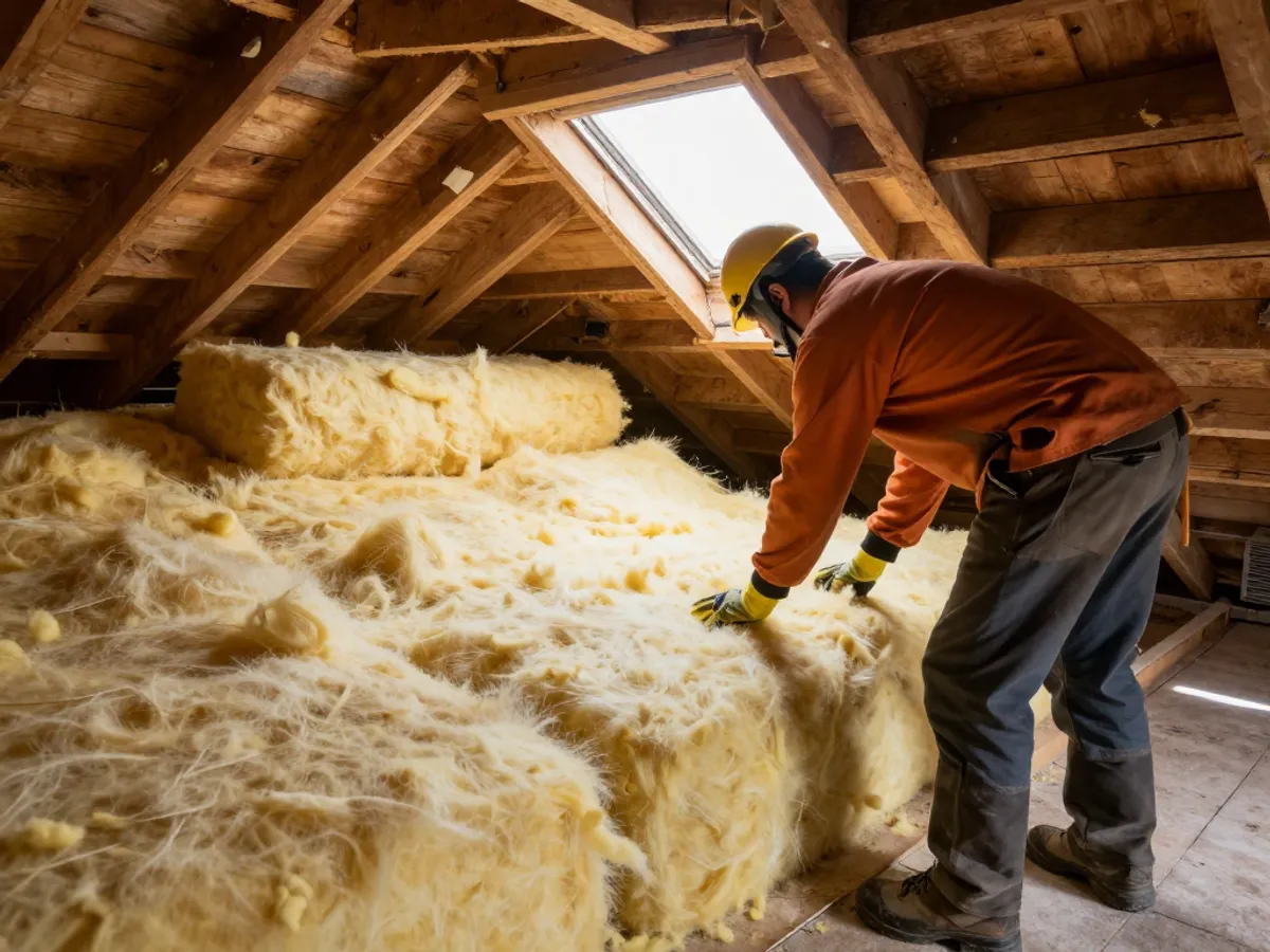 Isolation combles perdus - Maison