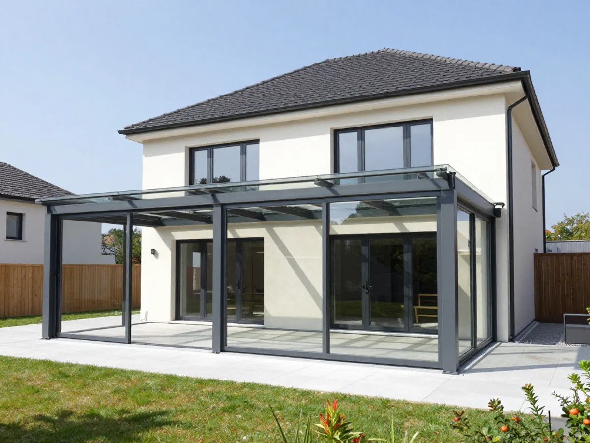 Agrandissement véranda 15m² - Photo 1