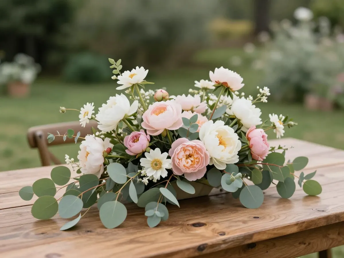 Décoration florale mariage champêtre