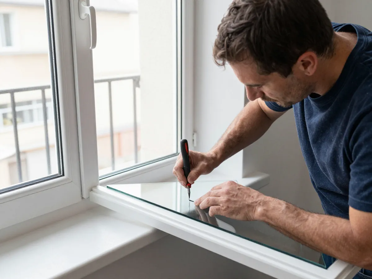 Vitrier - Remplacement et pose de vitrages - Photo 1