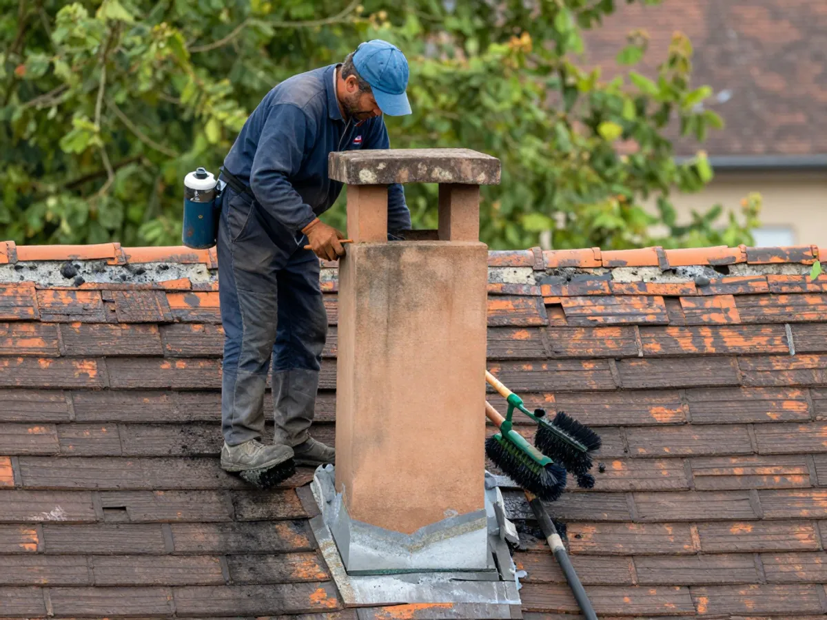 Ramonage cheminée et poêle à bois