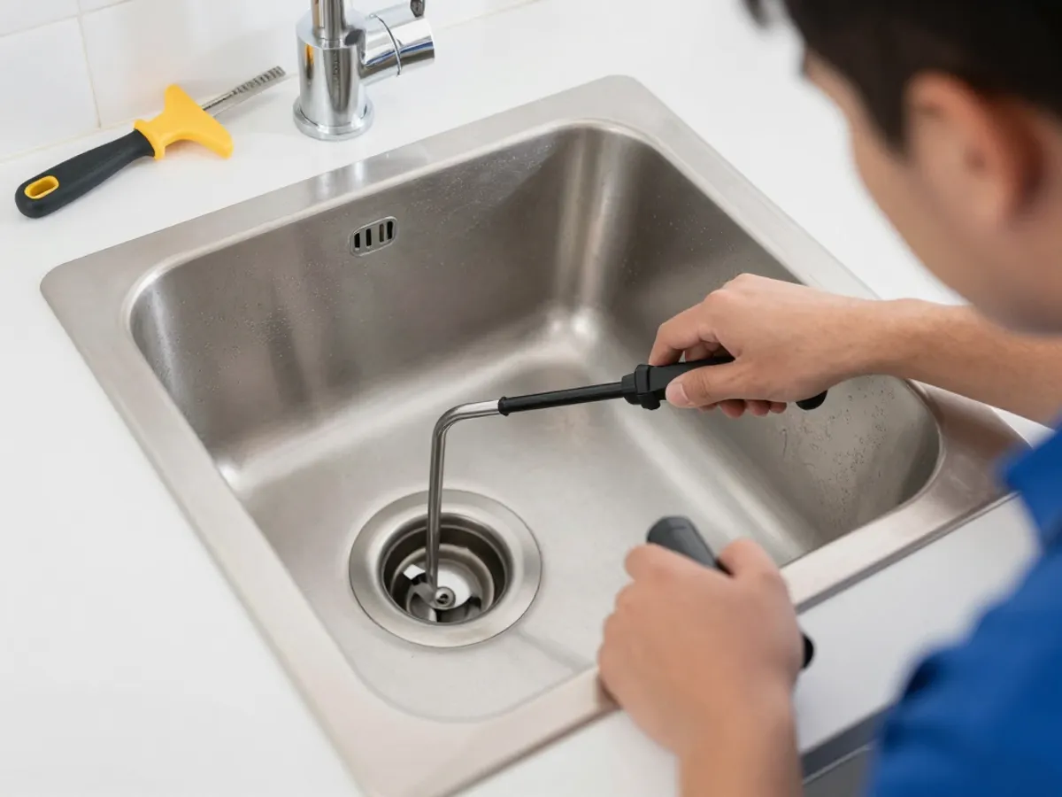 Débouchage canalisation - Evier cuisine - Photo 1