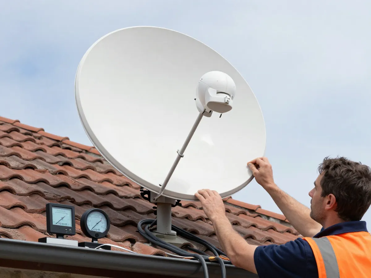 Installation et réglage parabole satellite